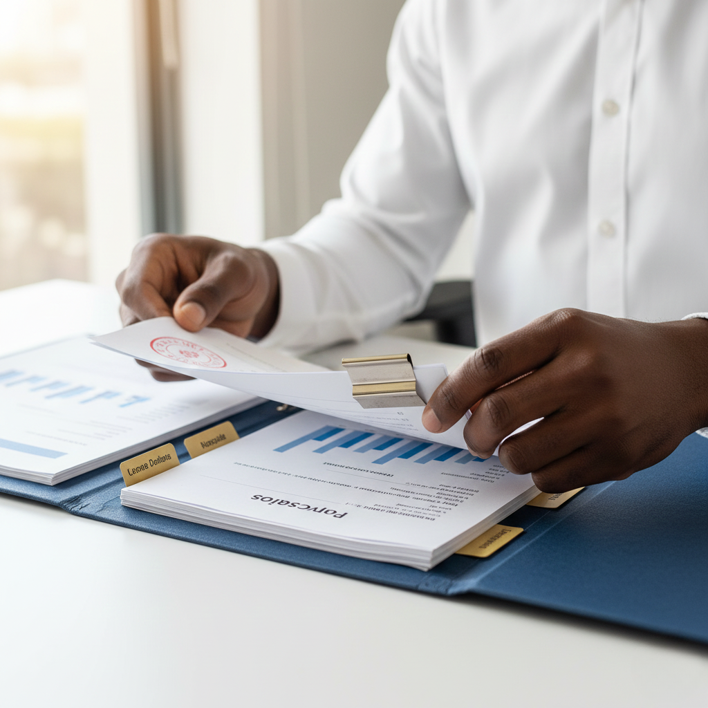 Montage de dossiers financiers